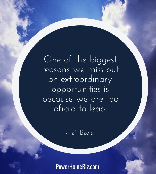 A quote and lesson for entrepreneurs: fight through fear