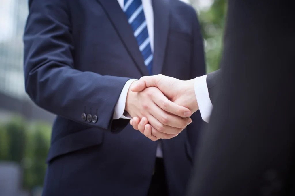 business investment deals and successful negotiation