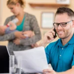 work from home dad