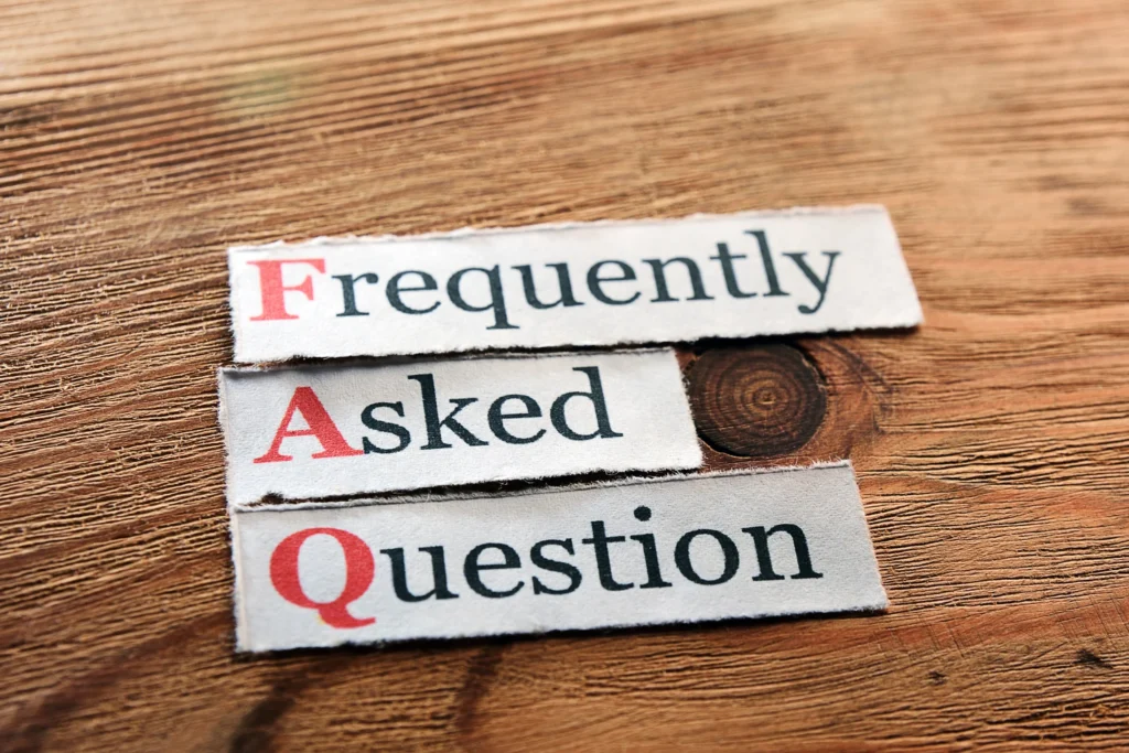 frequently asked questions (FAQ)