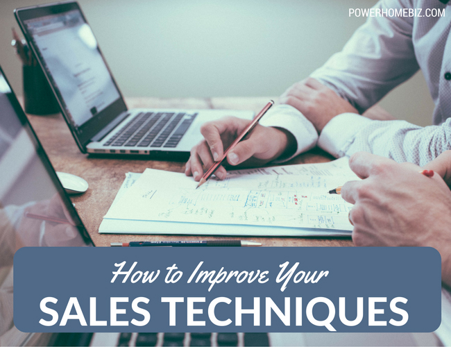 how to improve sales techniques