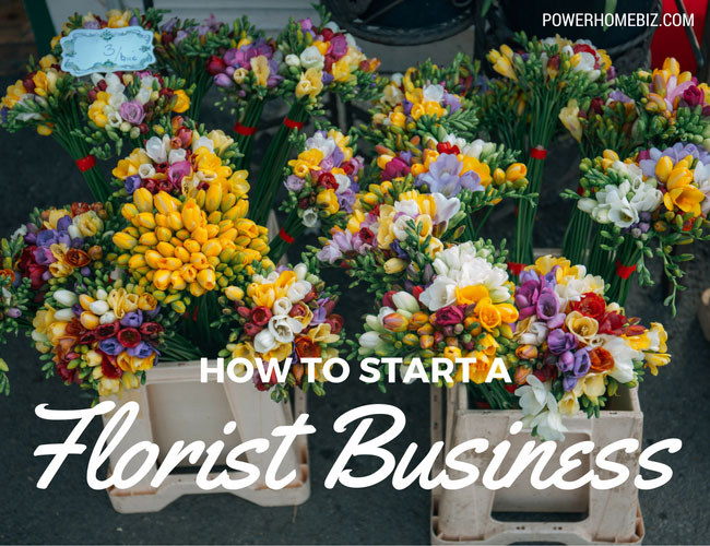 Starting a flower shop or florist business 