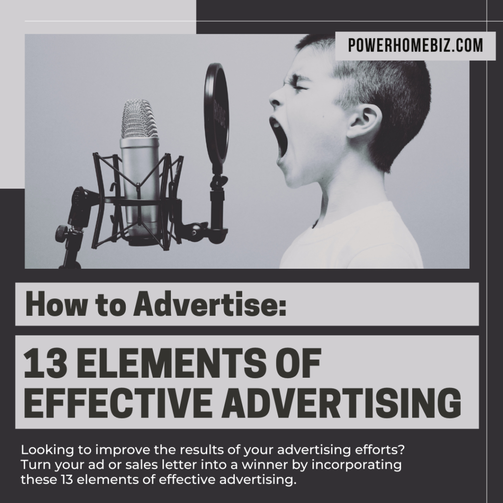 elements of advertising