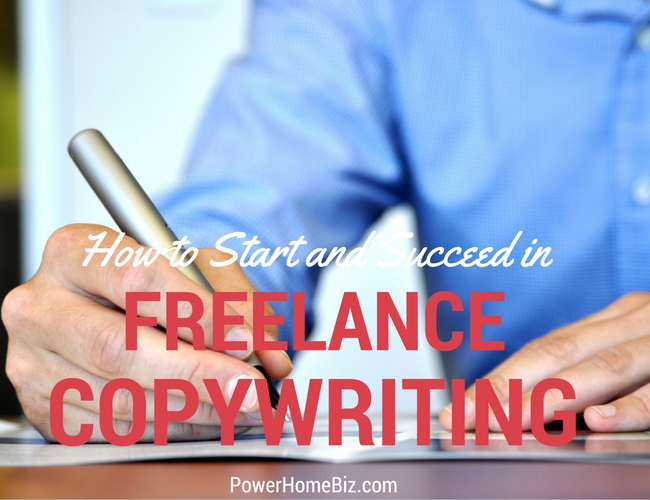 start a freelance copywriting business