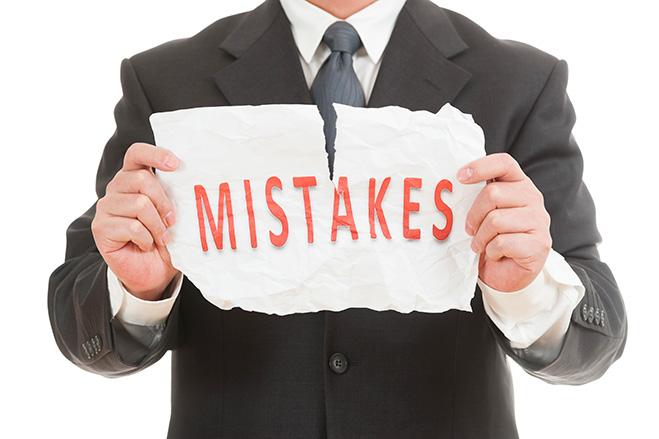 mistakes on business plan