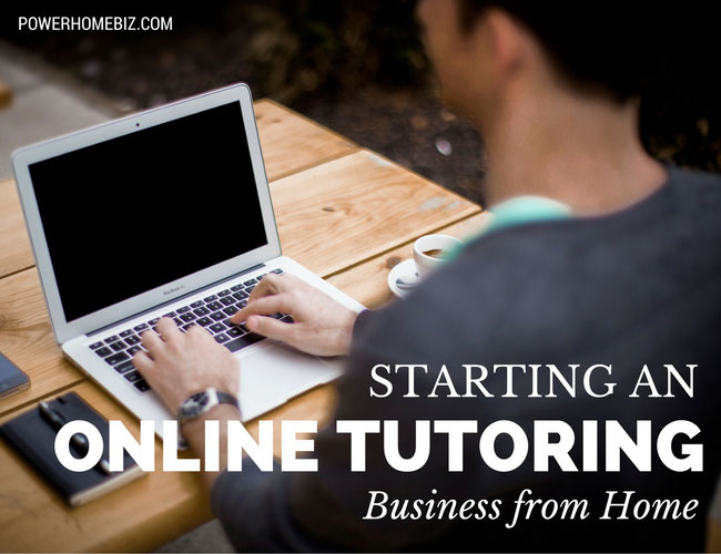 Starting an Online Tutoring Business from Home