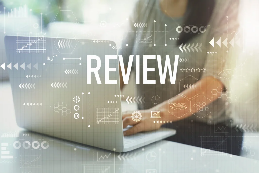 annual business review for New Year's resolutions