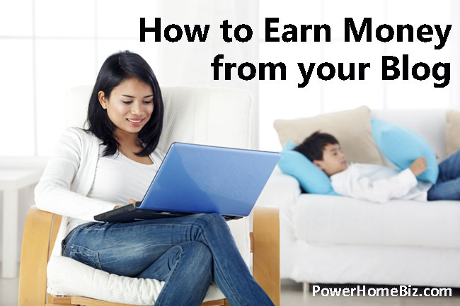 how to earn money from blog