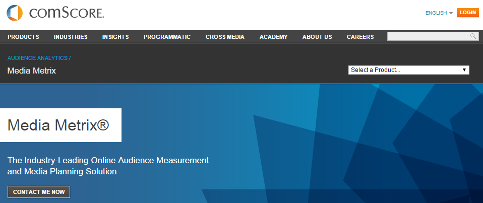 Media Metrix comScore 