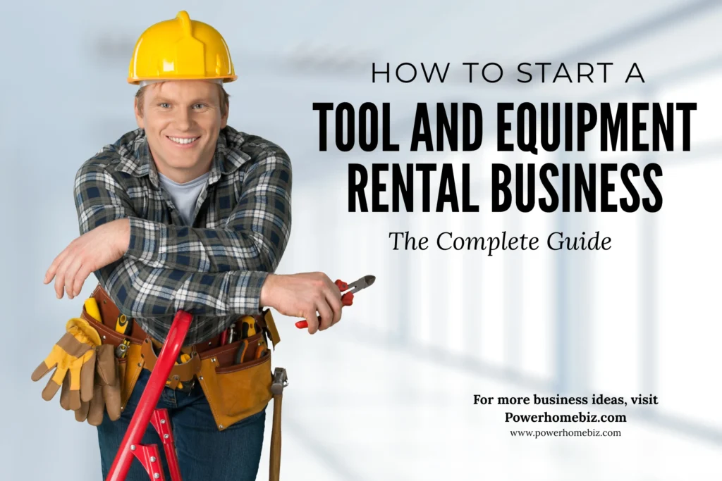 tool and equipment rental business