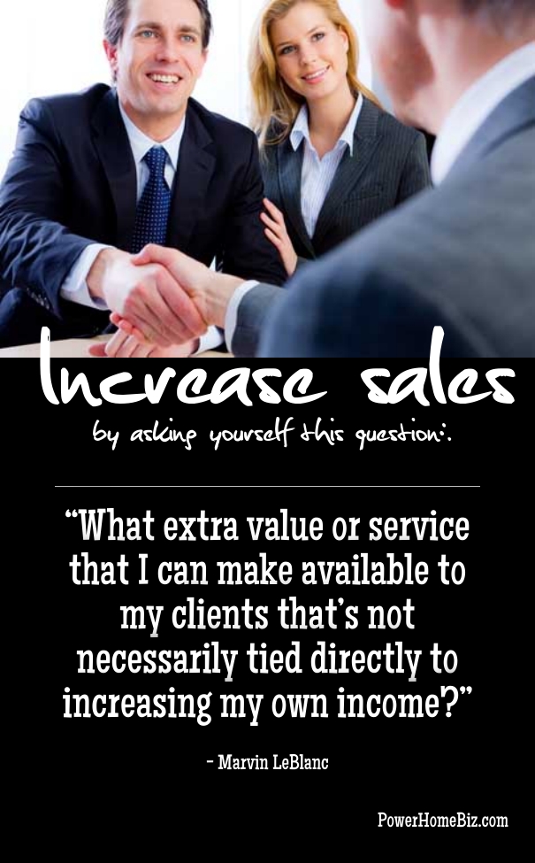 increase sales