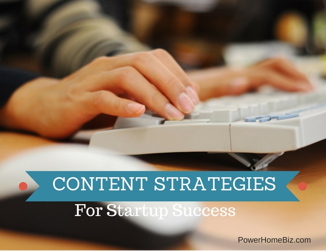 content strategies for startup sucess