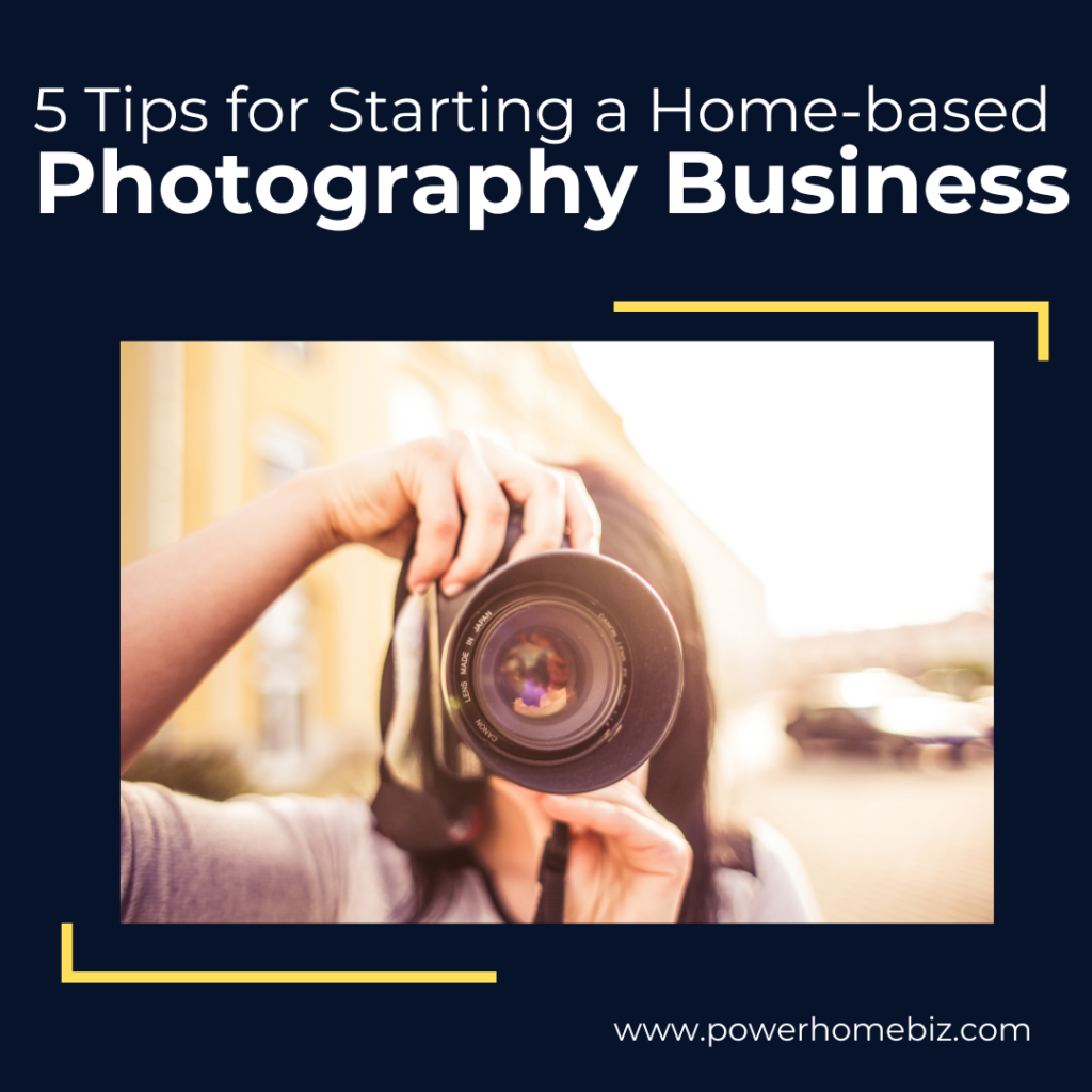 starting a photography business