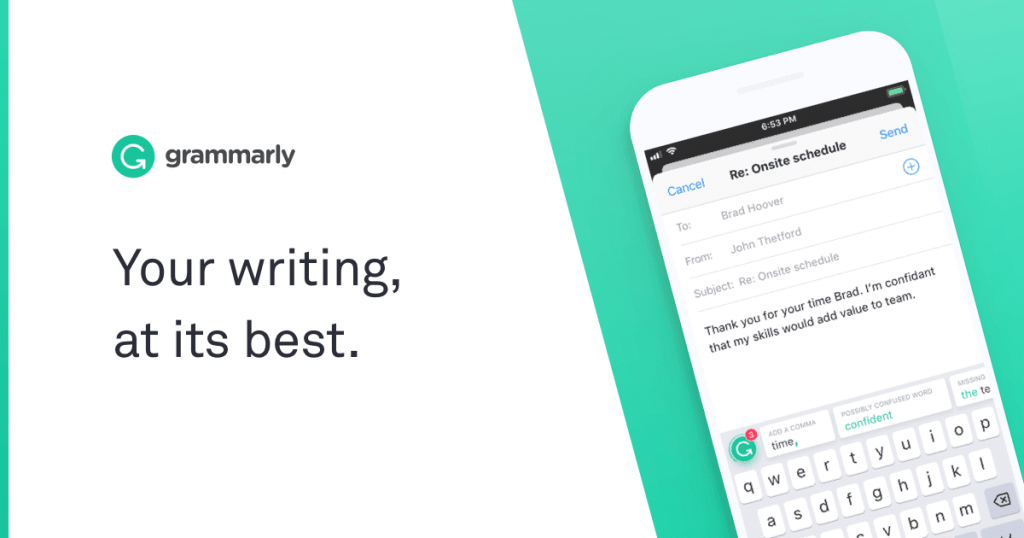 grammarly -Productivity Tools for Every Smart Business Bloggers