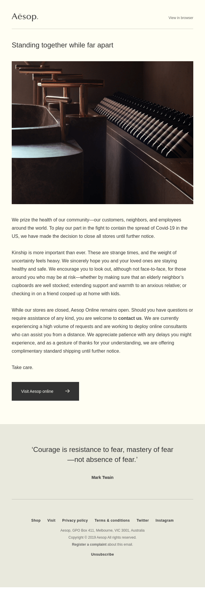 CTAs with an actionable word
