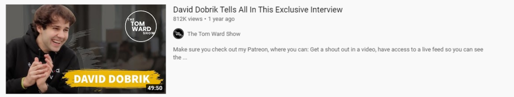 youtube influencer