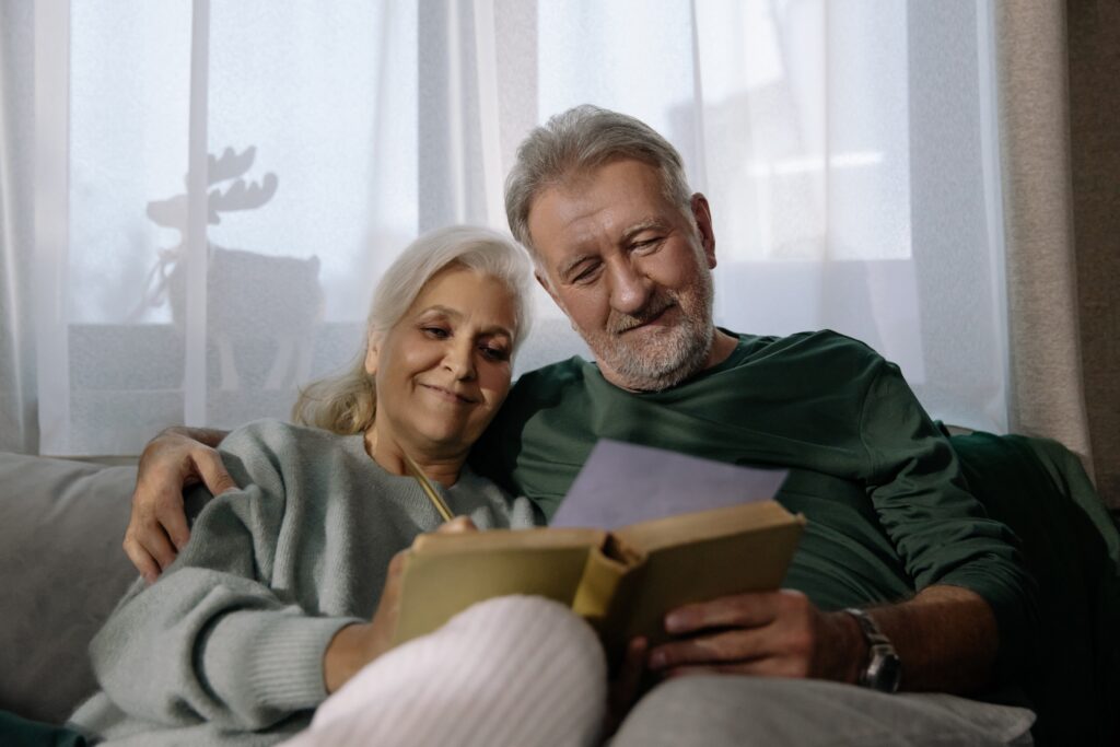 retired couple saving for retirement
