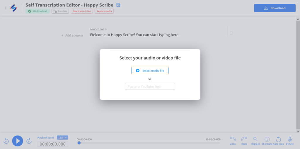transcribing software