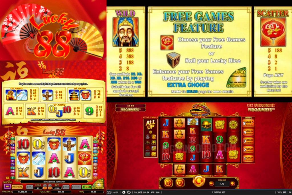 Lucky 88 Slot Machine