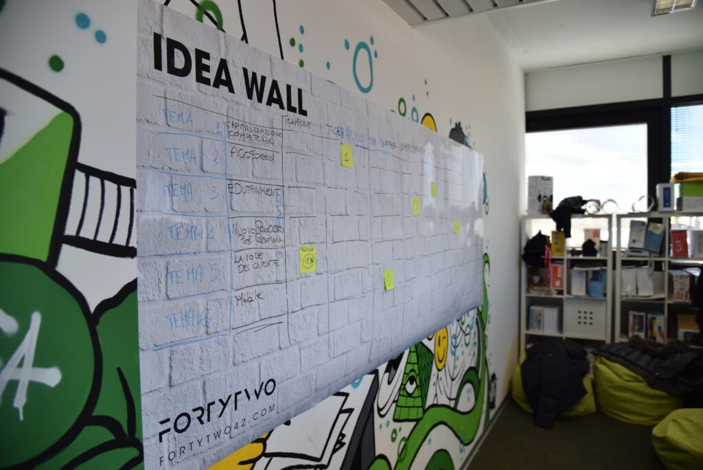 idea wall be creative