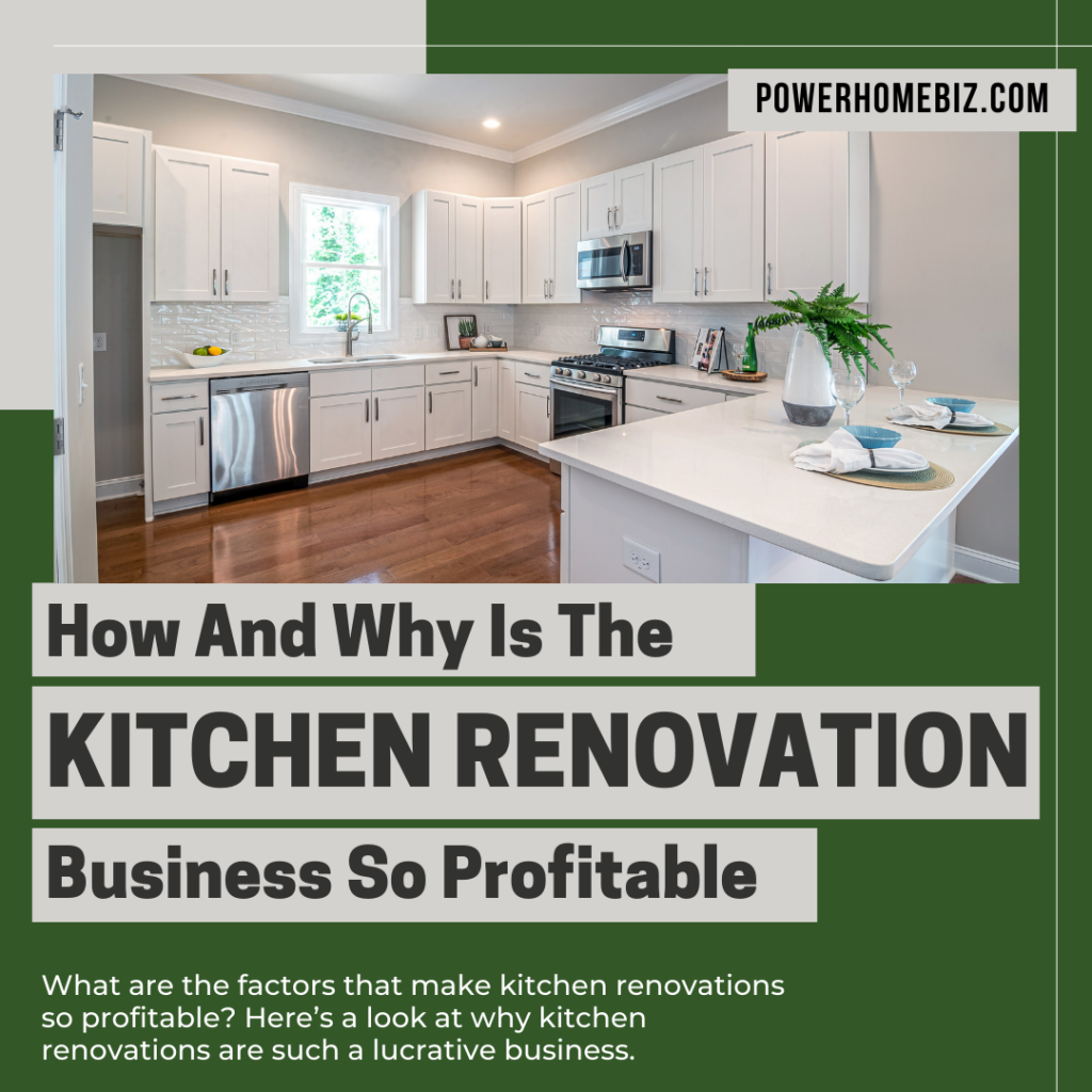 how and why the kitchen renovation business so profitable