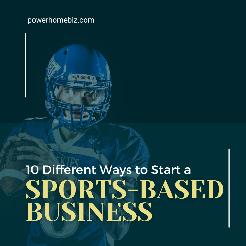 start a sports business