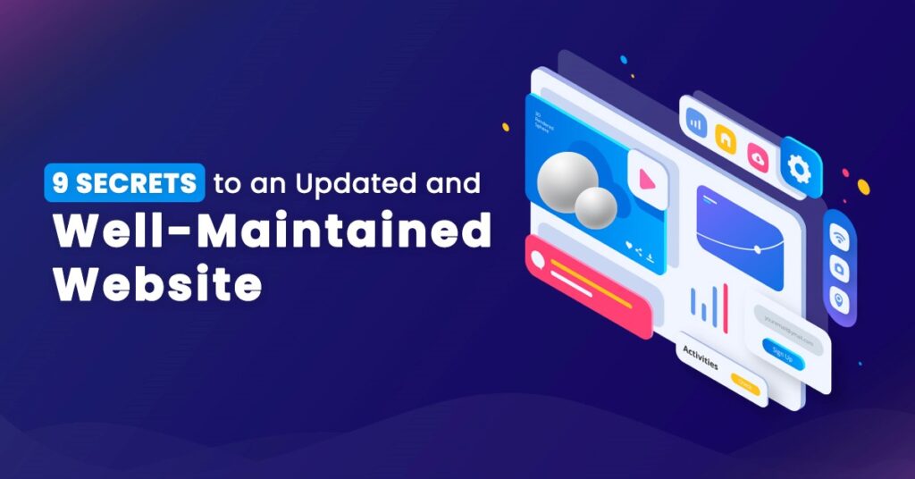 website maintenance