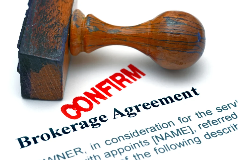 supply chain freight broker: brokerage agreement