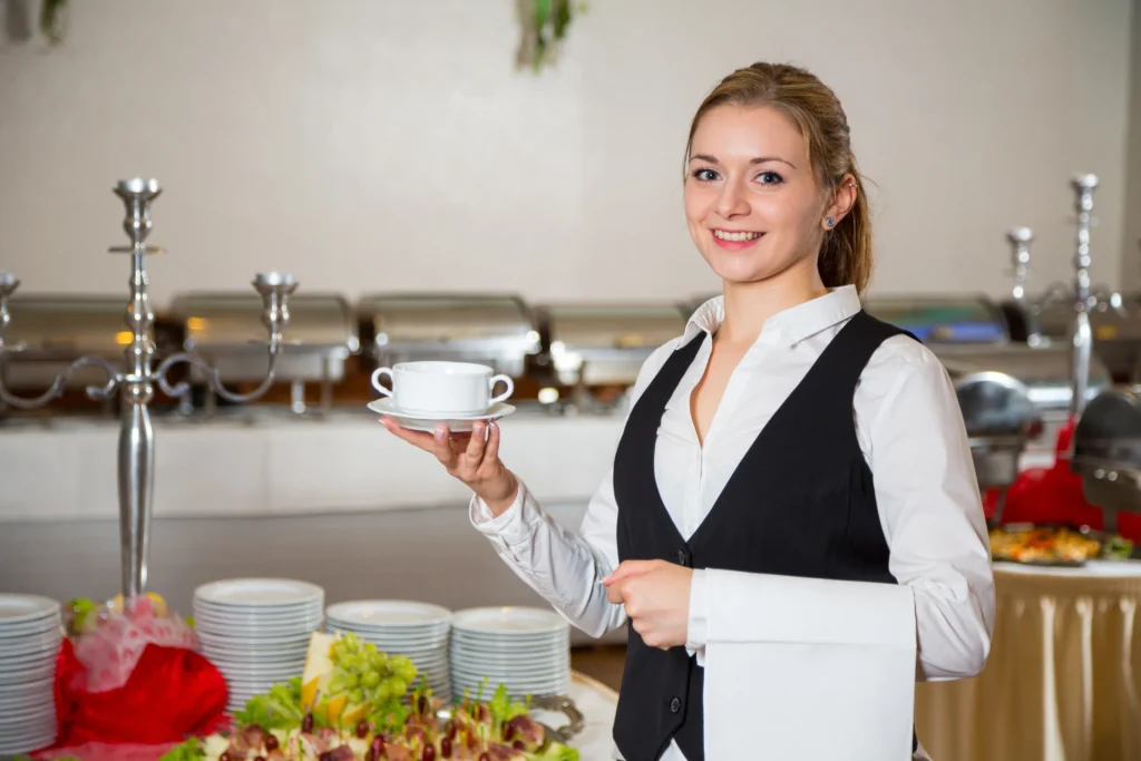 catering services: business services for the corporate world