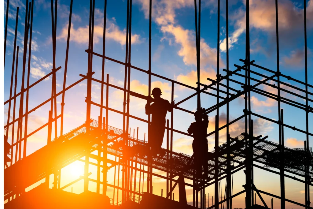construction safety when working at heights