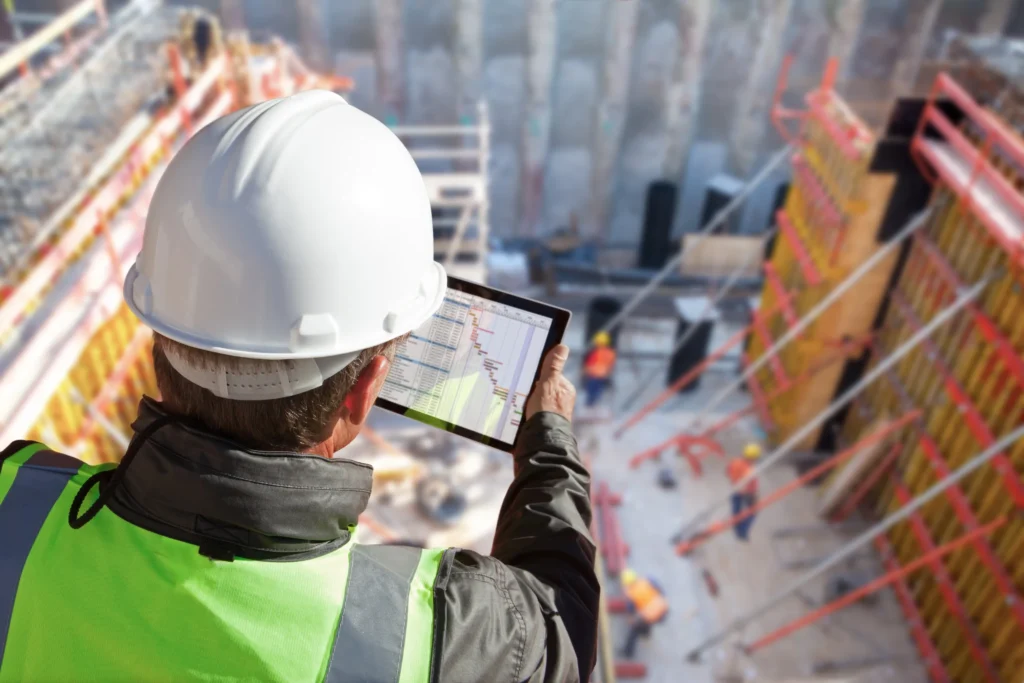 construction safety when working at heights