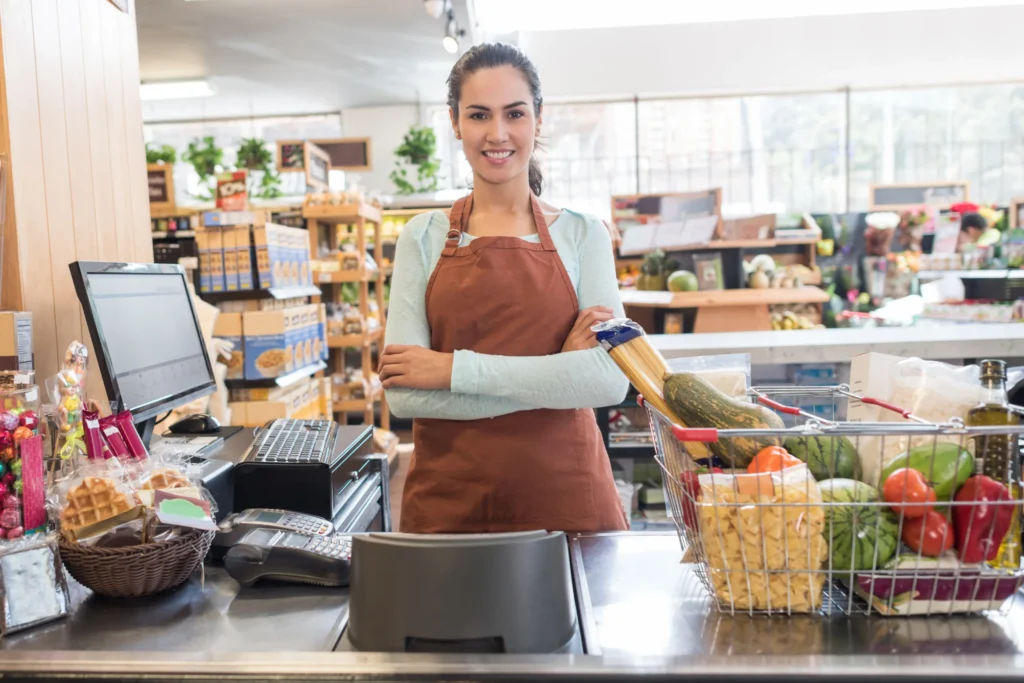 grocery store employee: anti-theft devices