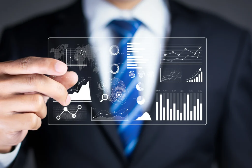 market intelligence data visualization charts