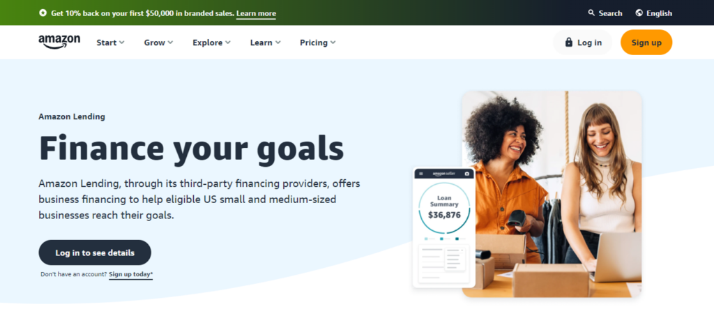amazon small business lending