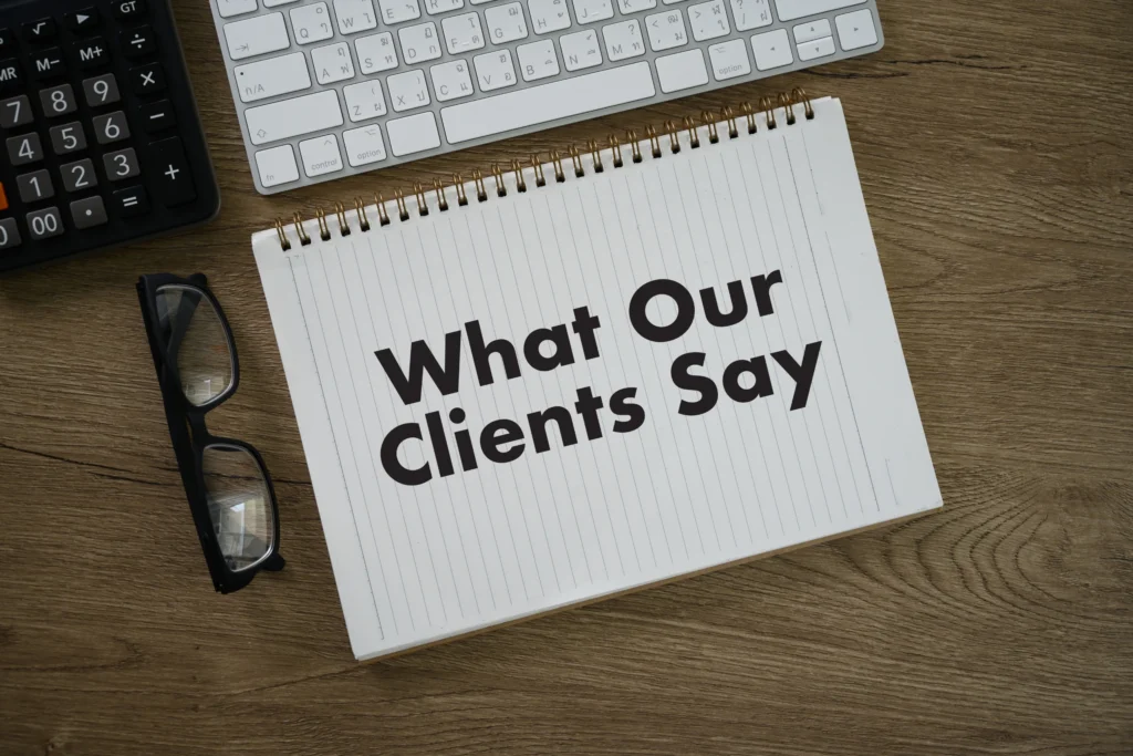 testimonials what our clients say