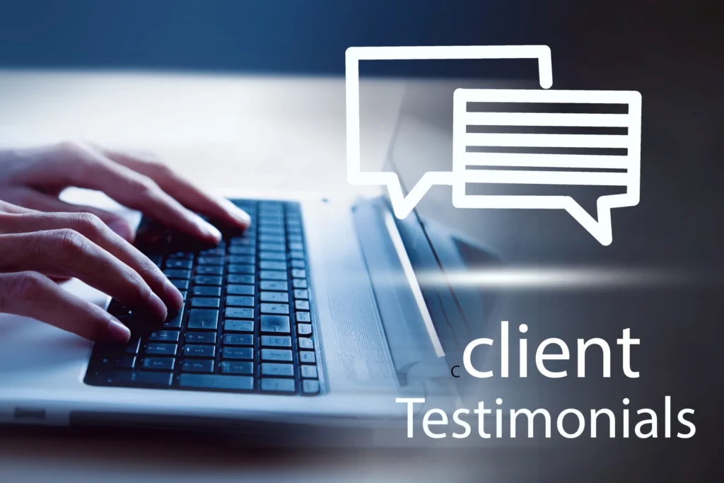 client testimonials