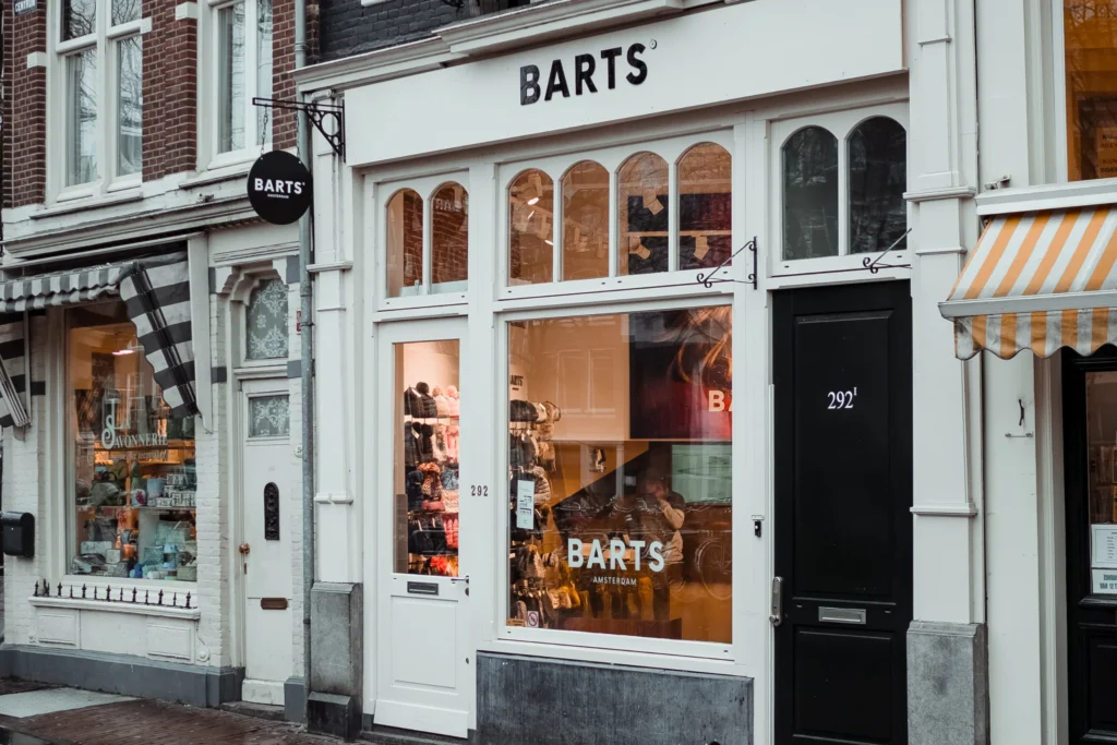 physical location: strip mall on Main Street