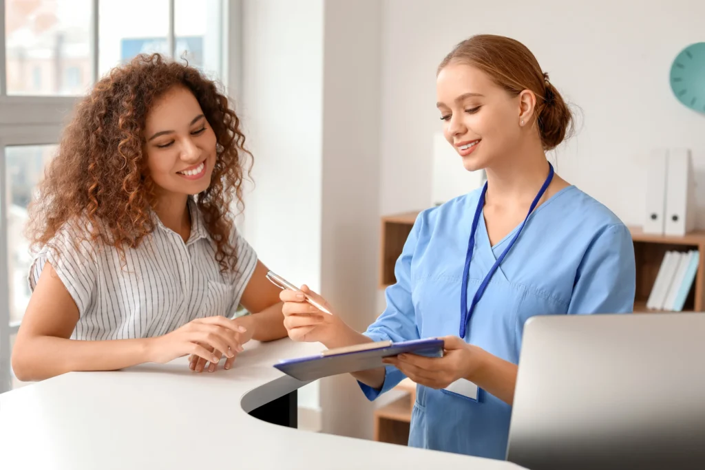 medical receptionist career