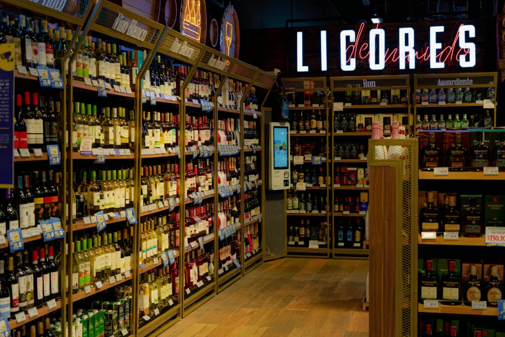 wine retail store