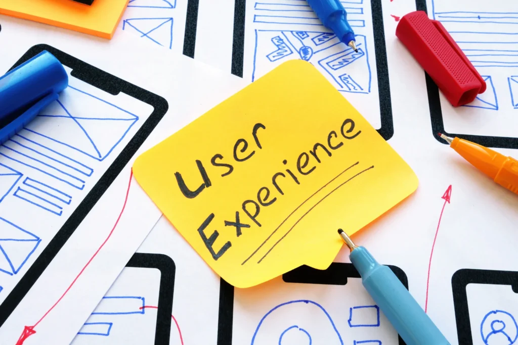 user experience in web design