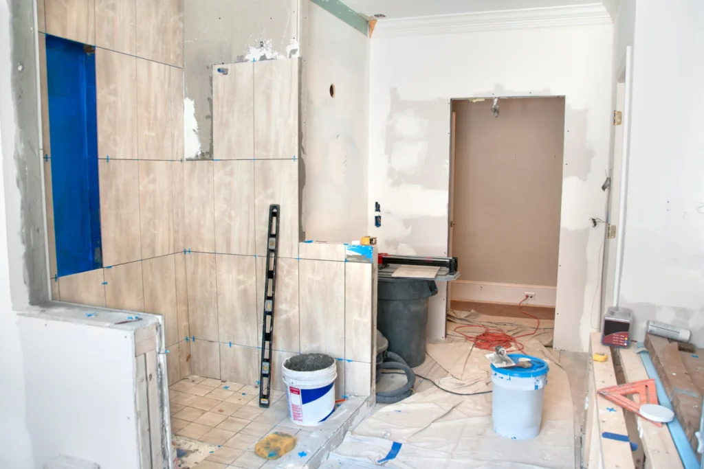 bathroom remodeling: home improvement and construction