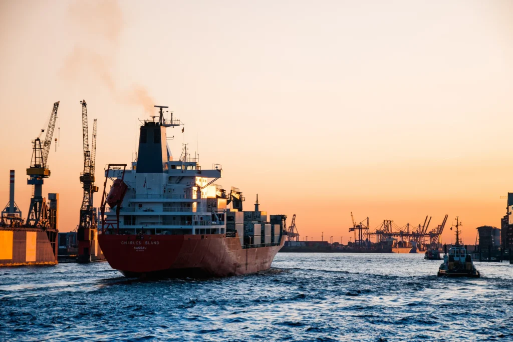 maritime trade supply chain shipping