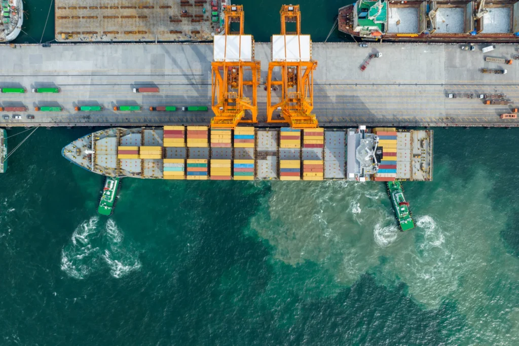 maritime trade supply chain shipping
