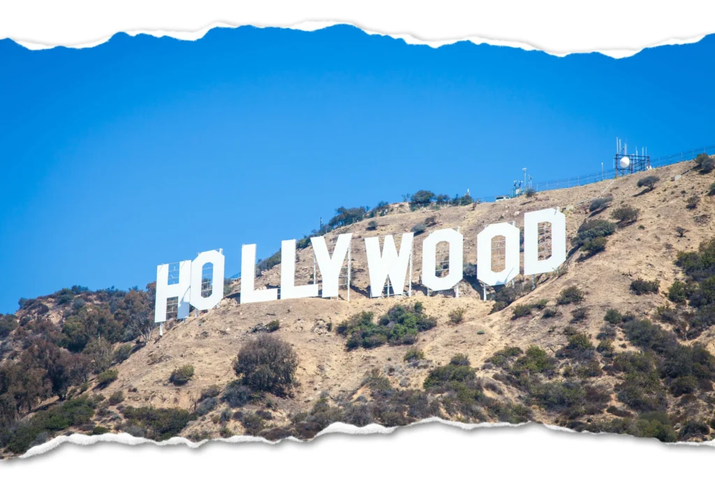 los angeles california hollywood sign