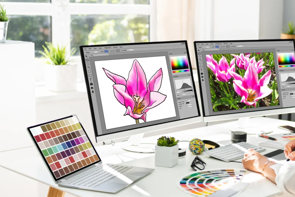 start a desktop publishing