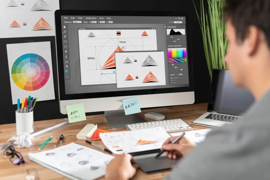 start a desktop publishing