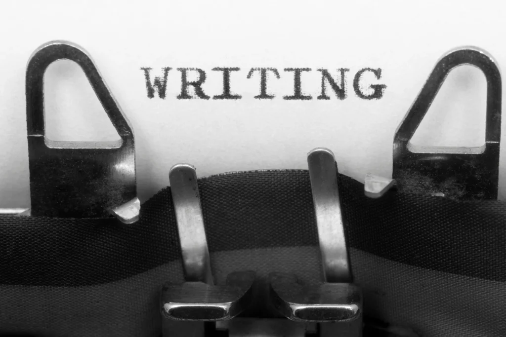 earn money from writing - typewriter