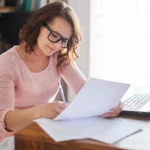 woman trying to earn money from writing