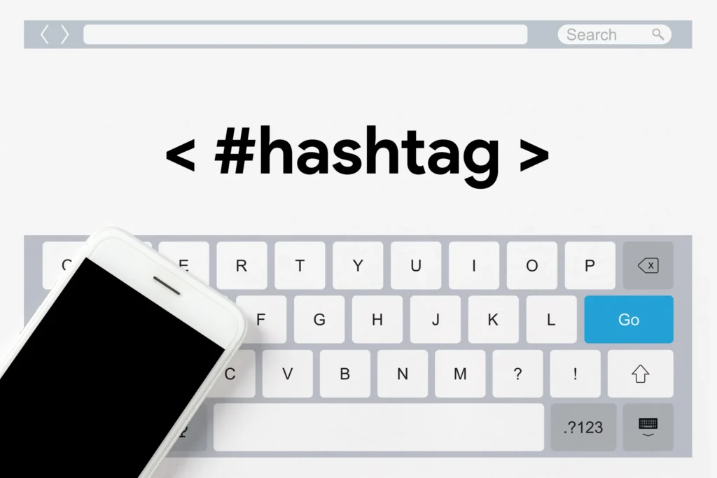 targeted hashtags in social media posts