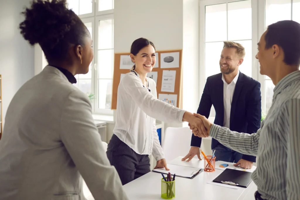 business investment deals and successful negotiation